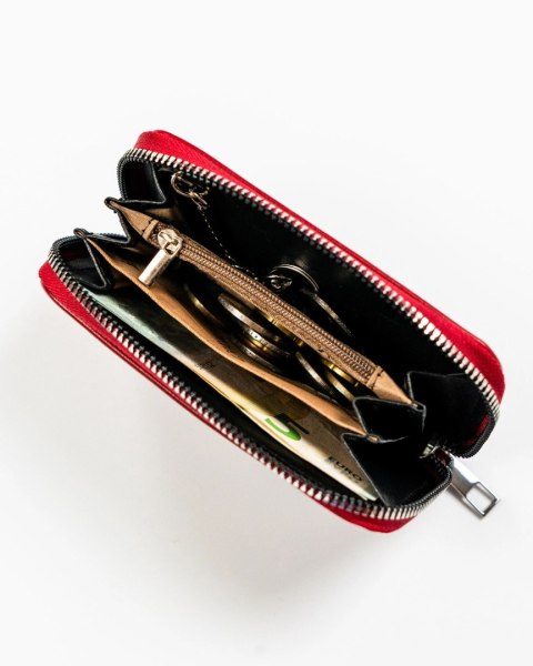 Portfel damski PU ABT-04-BL-3455 BORDO