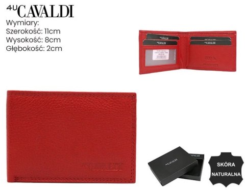 Portfel skórzany CW1017-NDM-0896 RED