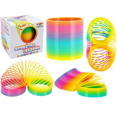 Sprężynka tęczowa duża 7 x 7 x 7cm A-0169