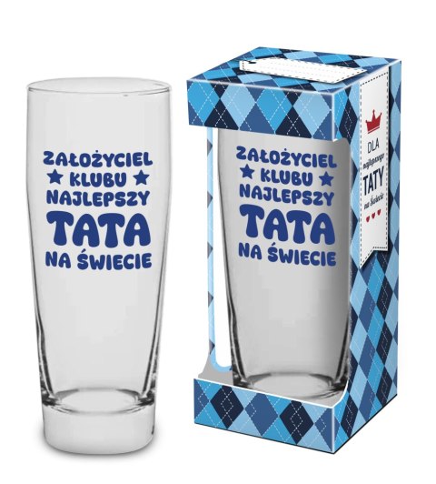 Szklanka do piwa 500ml. Założyciel klubu
