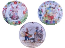 Talerz metalowy wielkanocny śr. 19,3 cm