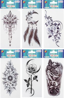 Tatuaże do ciała rozm. 9,5 x 21cm mix wzorów TAT-6768