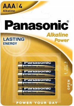 Bateria alkaliczna Panasonic LR3 AAA Bronze - blister pak. po 4 szt.