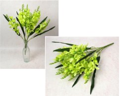 Bukiet FREZJA wys. 50 cm, 9 łodyg (kwiat 19x6 cm) LIMONKOWA WA-092A