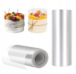 Folia rantowa rant owijka cukiernicza do tortu ciasta deserów 8 m x 14 cm PID0284