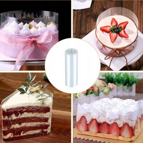 Folia rantowa rant owijka cukiernicza do tortu ciasta deserów 8 m x 14 cm PID0284