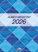 Kalendarz planer miesięczny duży 2026 A4