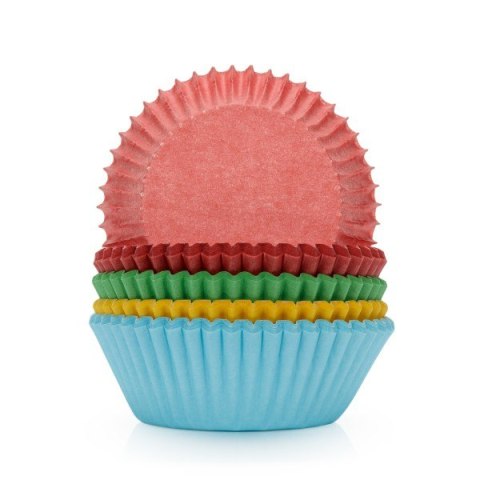 Kolorowe foremki do ciast 45 x 25 mm 200szt. 41-52