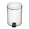 Kosz na śmieci nierdzewny z pedałem 5 l