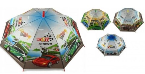 Parasol dziecięcy 68cm AUTA