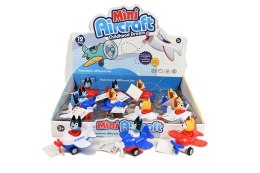 Piesek w samolocie 10cm 3 wzory | BSAM3422