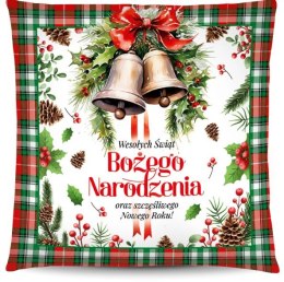 Poduszka świąteczna Boże Narodzenie Dzwonki | 3335BN6