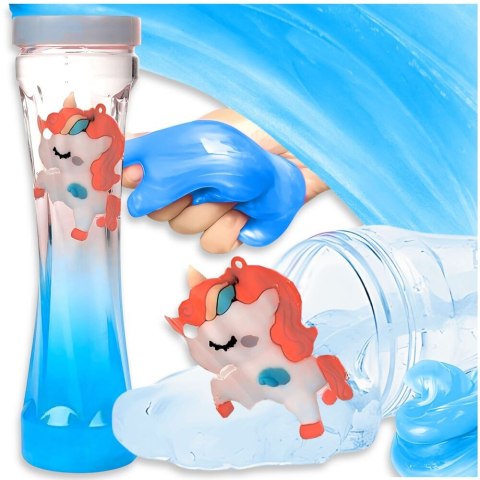 Slime masa plastyczna magiczna glut kolorowy dzieci figurka JEDNOROŻEC V2