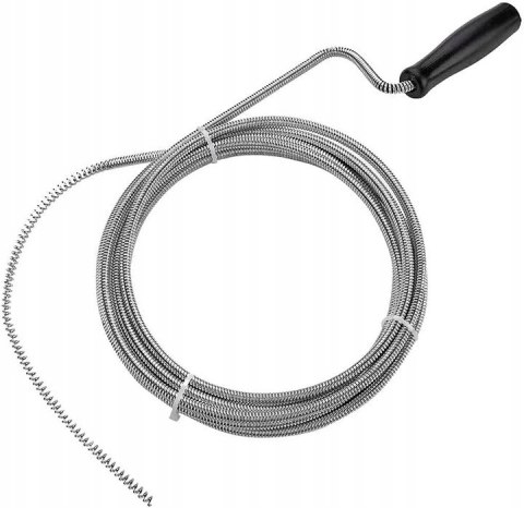 Spirala kanalizacyjna żmijka do przepychania udrażniania rur 3 m PID1791