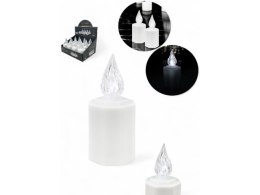 Świeczka led / wkład do zniczy 11cm a7155w-w