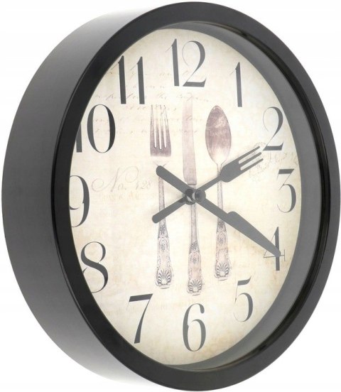 Zegar ścienny okrągły retro zegarek na ścianę stylowy kuchenny 20cm V2