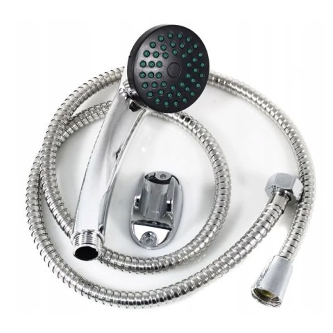 Zestaw prysznicowy wąż słuchawka uchwyt XJ2048