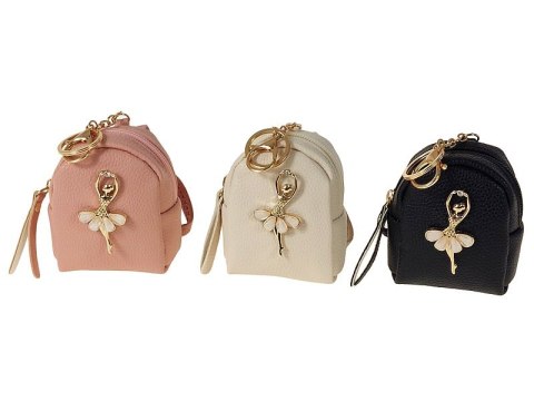 Brelok plecak 10 x 8x 4cm zapinany zamkiem błyskawicznym