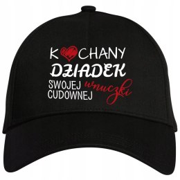 Czapka z daszkiem Kochany dziadek swojej cudownej wnuczki