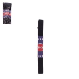 Guma krawiecka czarna 1,5cm x 4m 61411