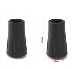 Końcówka stopka do kijków TREKKINGOWYCH NORDKIK bucik kijki 20 szt , | XJ3304