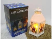 Lampion latarenka świąteczna led 25 x 12,5 cm mix kolor SXU-116