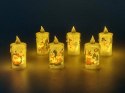 Lampka led 6cm z motywem świątecznym 24 x 16 x 8cm