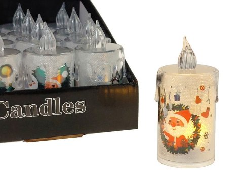 Lampka led 6cm z motywem świątecznym 24 x 16 x 8cm