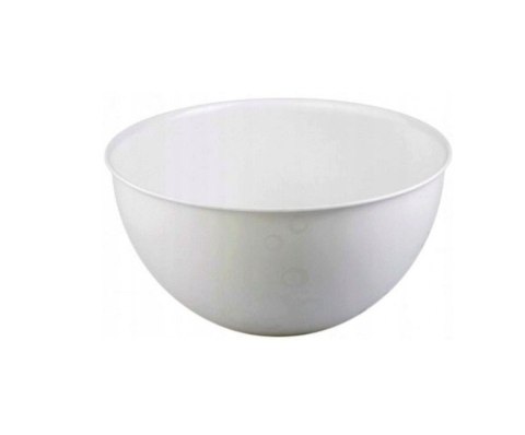 Miska plastikowa Bąble biała 0,75 L