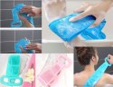 Myjka do pleców mycia ciała karku masażer pas szczotka długa silikonowa 8 x 60cm