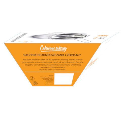 Naczynie do rozpuszczania czekolady typu tygielek Tadar 400ml