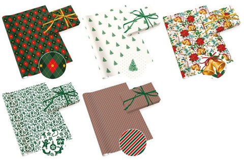 Papier 2m 50 arkuszy - S-35 Classic Christmas
