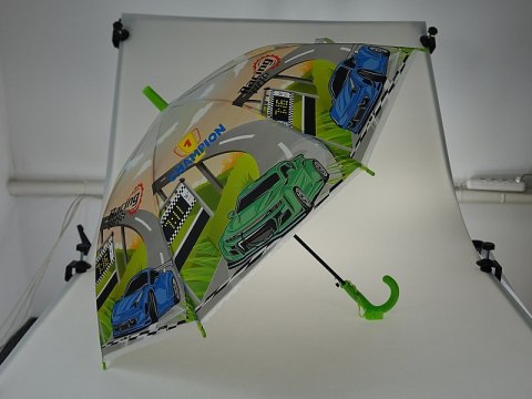 Parasolka chłopięca auta wyścigowe