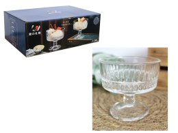 Pucharek 6szt. szklany 220ml do deserów lodów 10,9,5cm SZC-2413