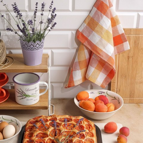 Salaterka porcelanowa na sałatkę Lawenda 20 cm