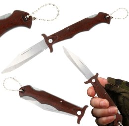 Scyzoryk 12szt nóż składany turystyczny survival na grzyby zawieszka brelok PID0351