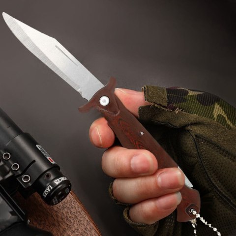 Scyzoryk 12szt nóż składany turystyczny survival na grzyby zawieszka brelok PID0351