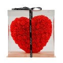 Serce z róż 22 x 21cm B-2955