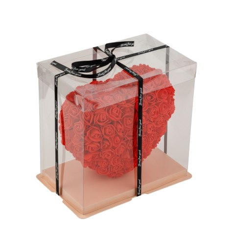 Serce z róż 22 x 21cm B-2955