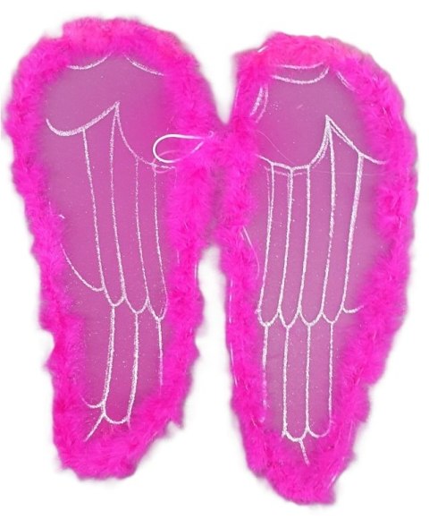 Skrzydła anioła różowe 46 x 49 cm