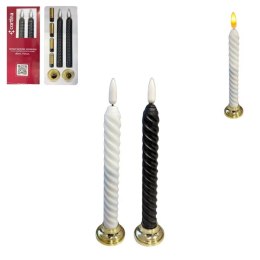 Świeca stołowa LED na baterie op. 2szt.