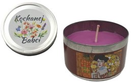 Świeczka dekoracyjna zapach lawendy Gustav Klimt - Kochana Babcia