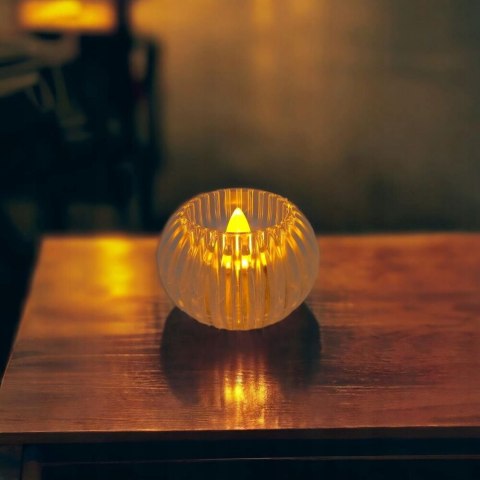 Świeczka led wkład do znicza dekoracja świeca do stroika tealight DYNIA PID0503