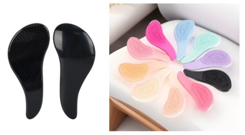 Szczotka do włosów 18,5 x 7,5 cm mix kolor SCI-101 ZOSTAŁY SAME BIAŁE