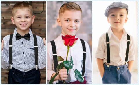 Szelki dla dzieci szerokie mocne klamry eleganckie