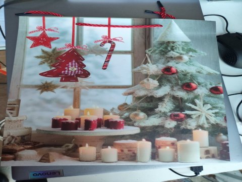 Torebki papierowe 12szt. 23 x 18 cm BOŻE NARODZENIE