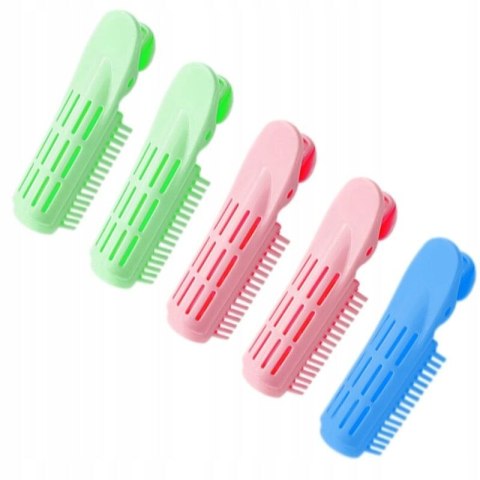 Wałki do włosów unoszące włosy u nasady klipsy spinki wałek kpl.5szt. PID1145