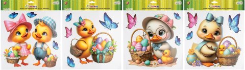 Wielkanoc witraż WW-12 20x30cm