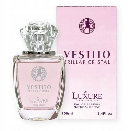Woda perfumowana damska Luxure Vestito Brillar Cristal 100ml.