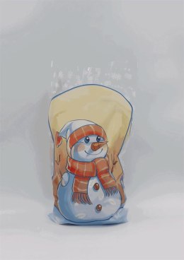 Worek 50szt. opakowanie ozdobne 20 x 35cm gwiazdki BOŻE NARODZENIE